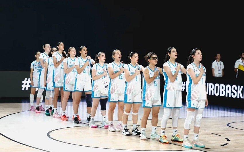 Azerbaycan U16 Kadın Basketbol Takımı Avrupa Şampiyonası’nda ilk galibiyetini aldı