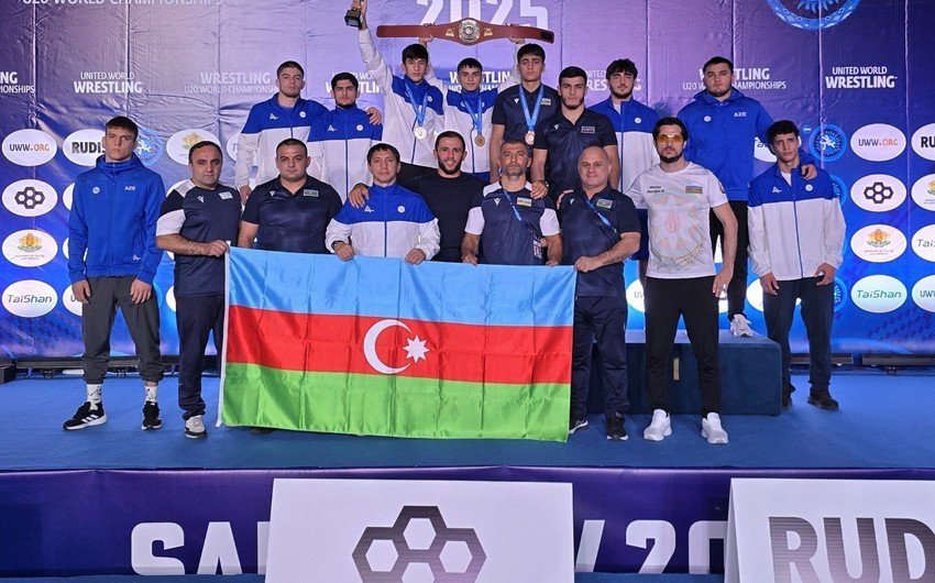 Azerbaycan Grekoromen Güreş Milli Takımı Dünya Şampiyonası’nda Üçüncü Oldu