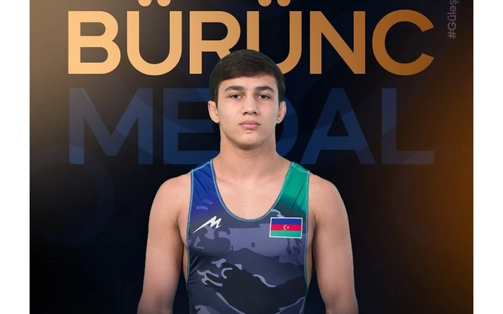 Azerbaycanlı güreşçi Dünya Şampiyonası’nda bronz kazandı