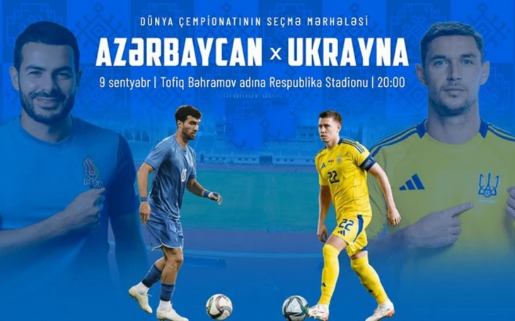 Azerbaycan – Ukrayna maçının biletleri satışta