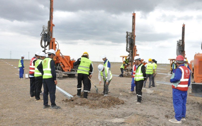 Biləsuvar’da Azerbaycan’ın En Büyük GES’i İçin İnşaata Başlandı