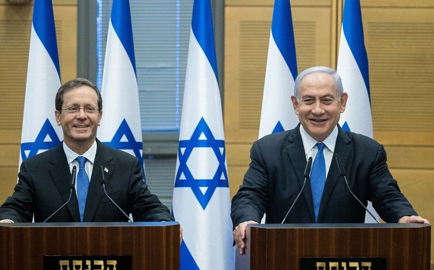 İsrail Cumhurbaşkanı ve Başbakanı, Azerbaycan Lideri ve Halkını Tebrik Etti