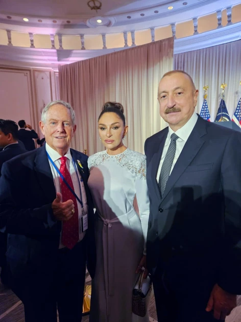 İlham Aliyev ve Mehriban Aliyeva BM Genel Kurulu’nun 80. oturumu kapsamında düzenlenen resmi kabule katıldı
