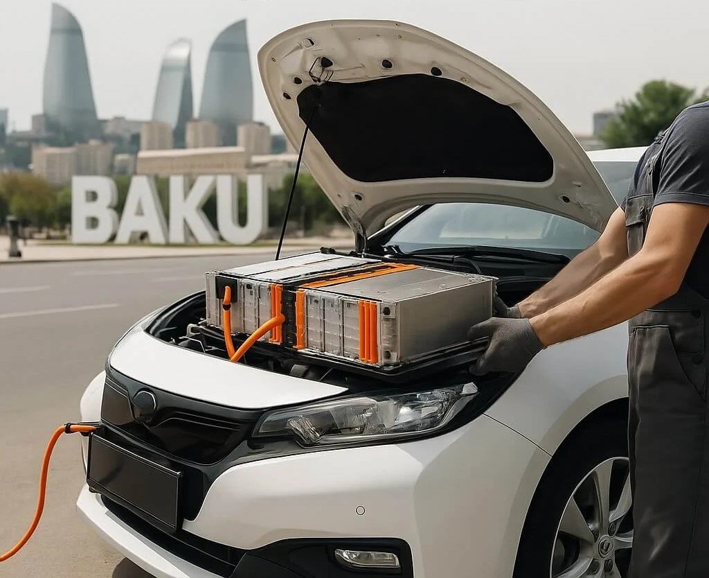 Bakü’de Elektrikli Araç Sahipleri, Yükselen Batarya Fiyatlarıyla Şoke Oluyor
