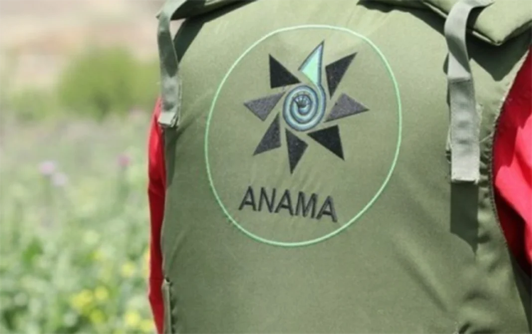 ANAMA: Geçtiğimiz hafta 1200 hektardan fazla alan mayınlardan temizlendi