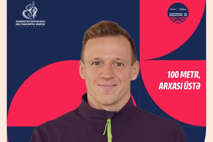 Azerbaycanlı paralı yüzücü Singapur’da dünya şampiyonu oldu