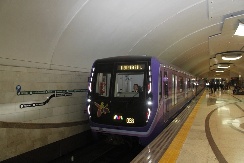 Bakü’de 28. metro istasyonunun inşasında yeni aşama başladı