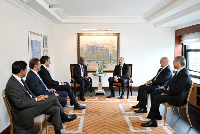 Aliyev, Stratejik Bağları Güçlendirmek İçin ABD’li Üst Düzey Yöneticiler ve Liderlerle Görüştü