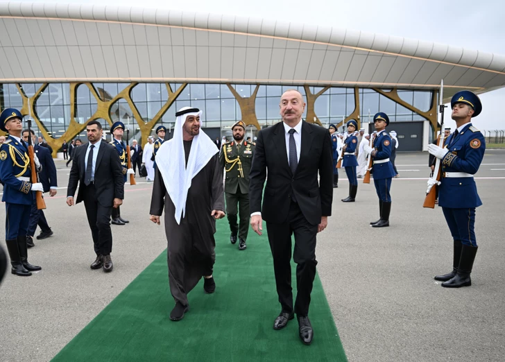 Şuşa’da Tarihi Ziyaret: Aliyev ve Al Nahyan’dan Dostluk Mesajı