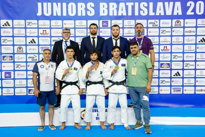 Azerbaycan Genç Judo Milli Takımı Avrupa Şampiyonu Oldu