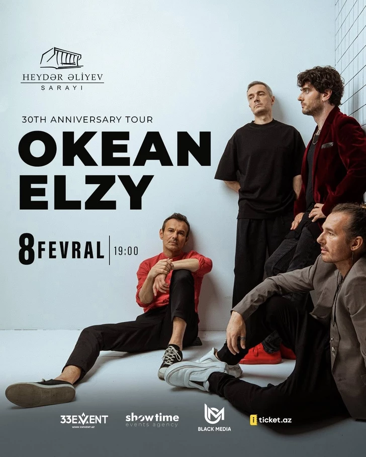 “Okean Elzy” grubu yeniden Bakü’ye geliyor