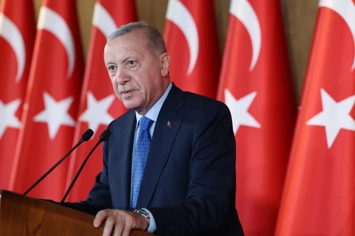 Erdoğan, Azerbaycan’ı Bağımsızlığın Yeniden Kazanılması Günü’nde kutladı