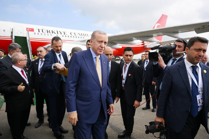 Türkiye Cumhurbaşkanı Recep Tayyip Erdoğan Azerbaycan’da