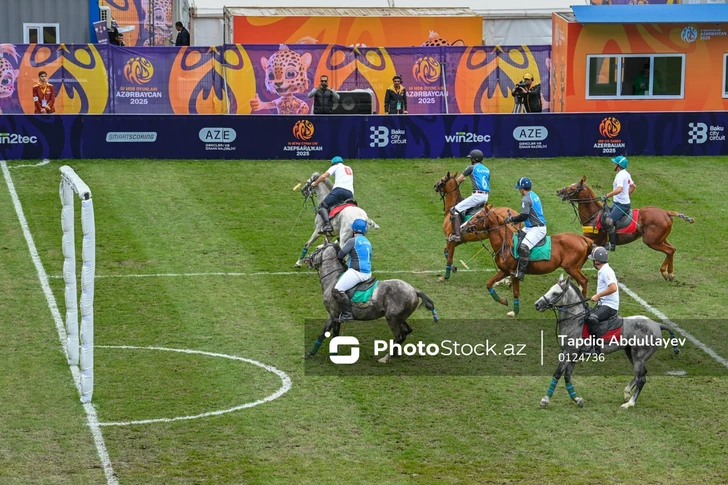 Azerbaycan, Kazakistan’ı farklı yenerek III. BDT Oyunları’nda çovgan finaline çıktı