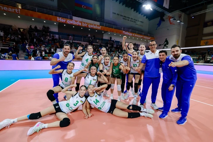 III. BDT Oyunları: Azerbaycan Kadın Voleybol Takımı Özbekistan’ı Yendi