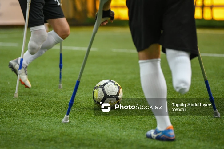 Bakü’de Ampute Uluslar Ligi maçları başladı