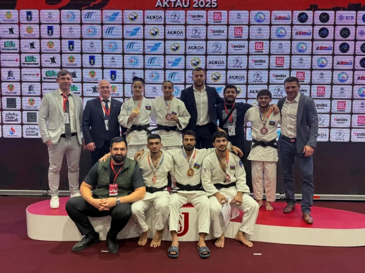 Azerbaycanlı Sporcular, Kazakistan’daki Asya Judo Şampiyonası’nda İki Altın Madalya Kazandı