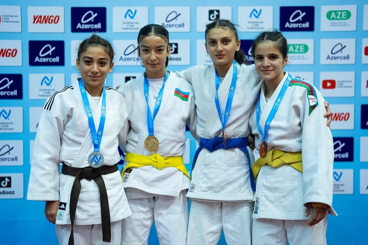 Bakülü Genç Judocular U-17 Kategorisinde Şampiyonları Belirledi