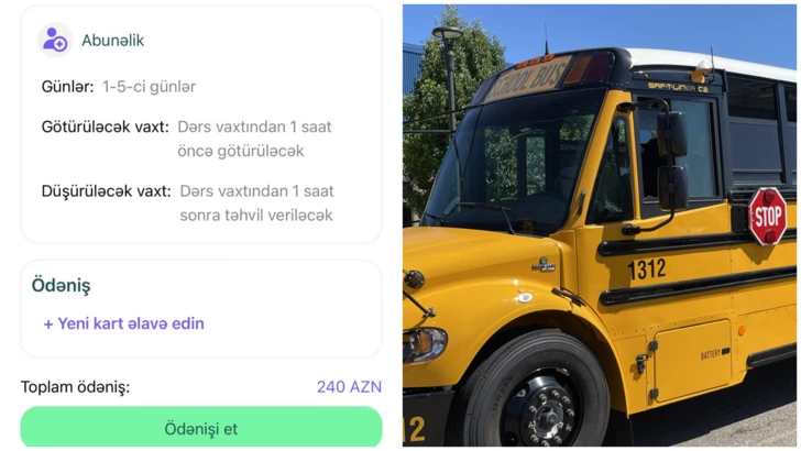 Bakü’de okul servisleri: Çocuklara konfor mu, velilere ek yük mü?