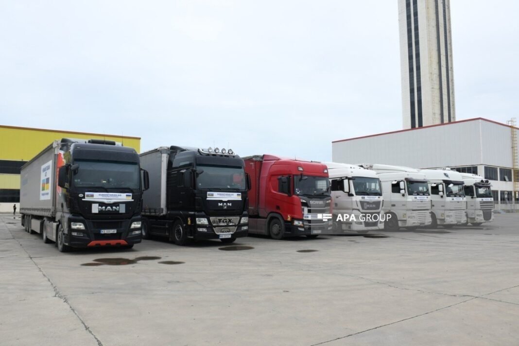Rusya ve Ukrayna Oleşki’de yerel ateşkeste anlaştı Ukrayna için Azerbaycan elektrik ekipmanlarını taşıyan kamyonlar