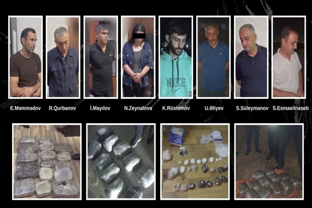 Bakü ve Gence’de 68 kilo uyuşturucu ele geçirildi, sekiz kişi tutuklandı Bakü ve Gence’de polis operasyonlarında ele geçirilen uyuşturucu maddeler