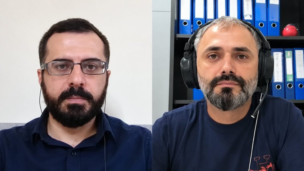 Rüstem İsmayılov ve Samvel Meliksetyan Pressclubs TV tartışmasında