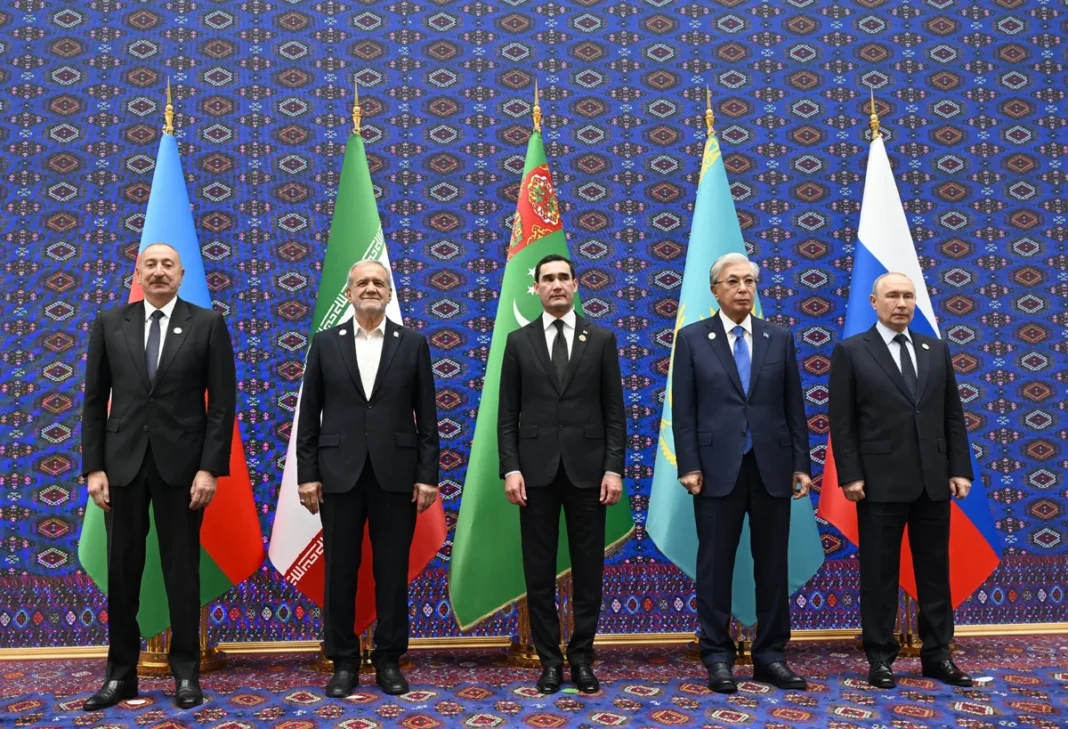 İlham Aliyev Hazar Çevre Zirvesi’nde konuşuyor