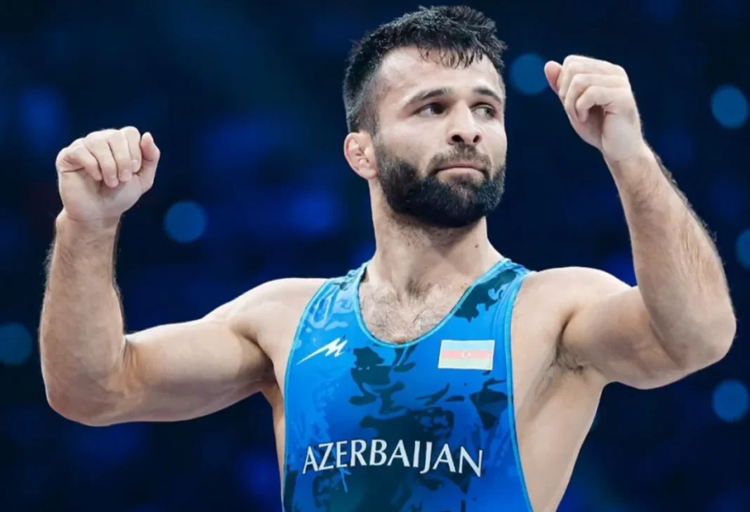 Azerbaycanlı grekoromen güreşçi Eldaniz Azizli